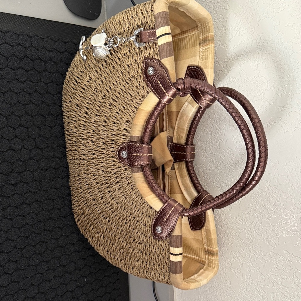 Brighton Tan and Brown Tote Bag